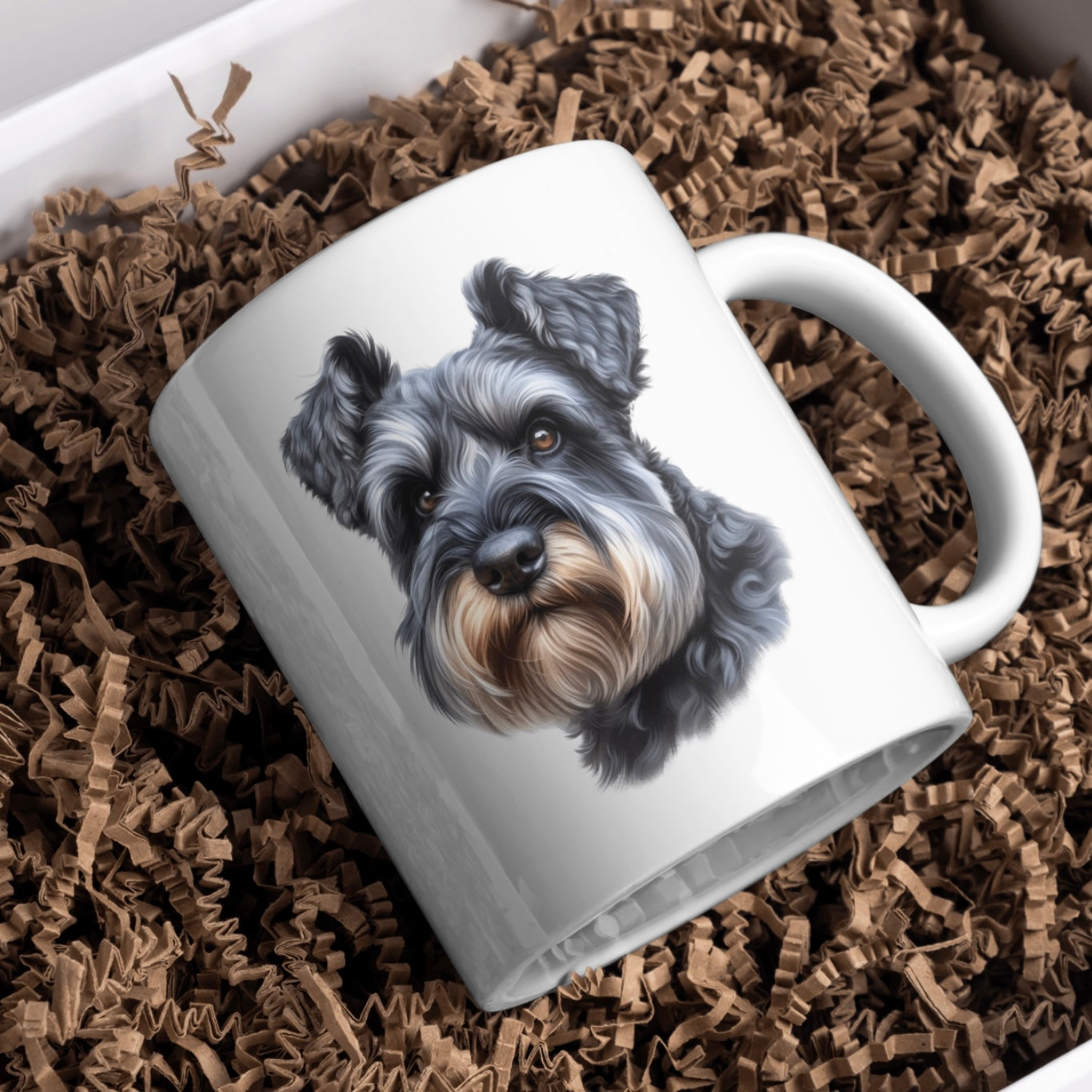 Cesky Terrier 11oz White Mug, Perfect Gift Idea As It Comes Boxed.