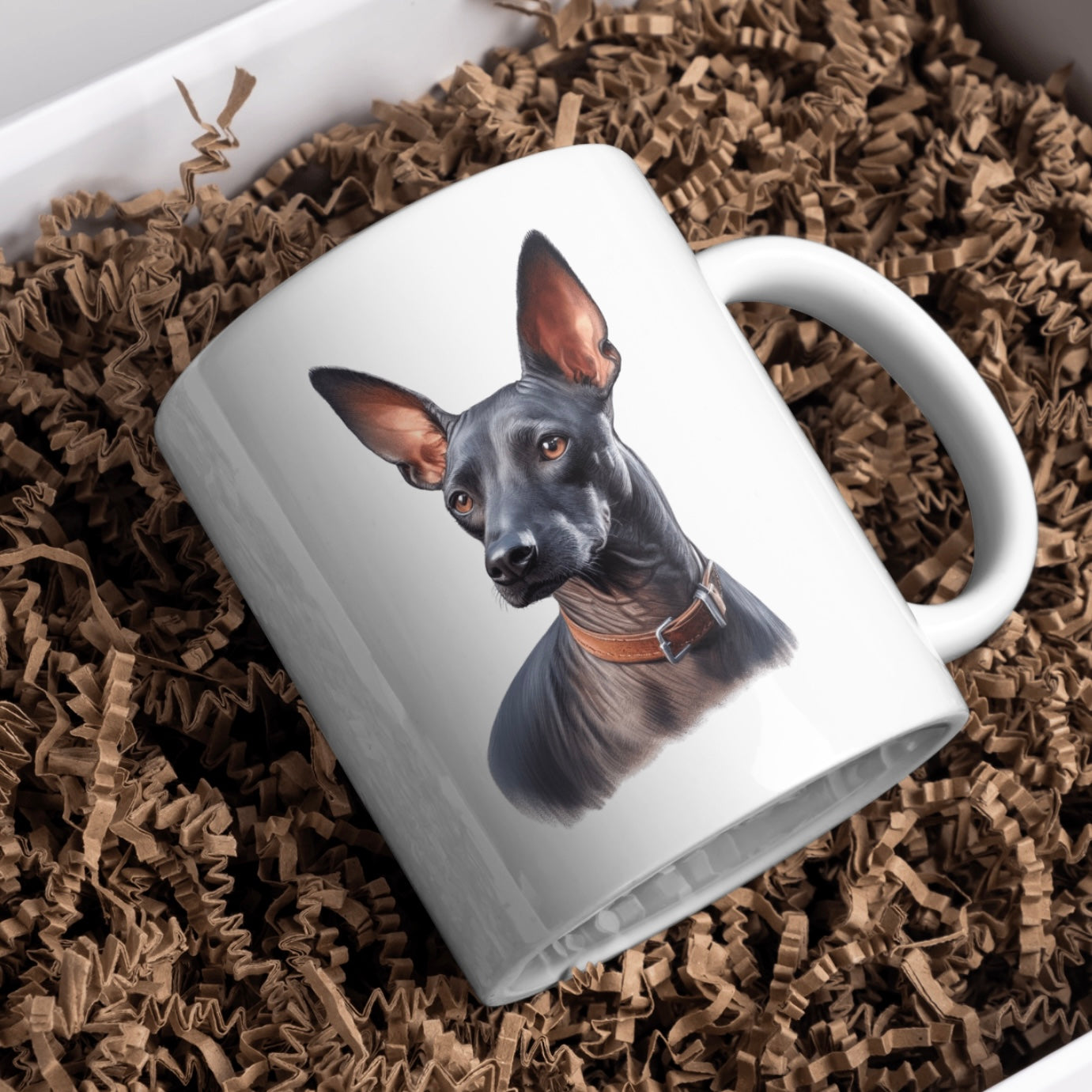 Xoloitzcuintli Dog 11oz White Mug, Perfect Gift Idea As It Comes Boxed.