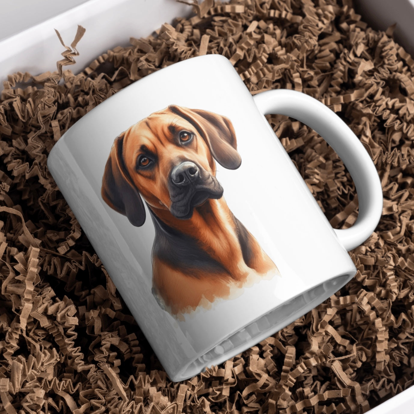 Plott 11oz White Mug, Perfect Gift Idea As It Comes Boxed.