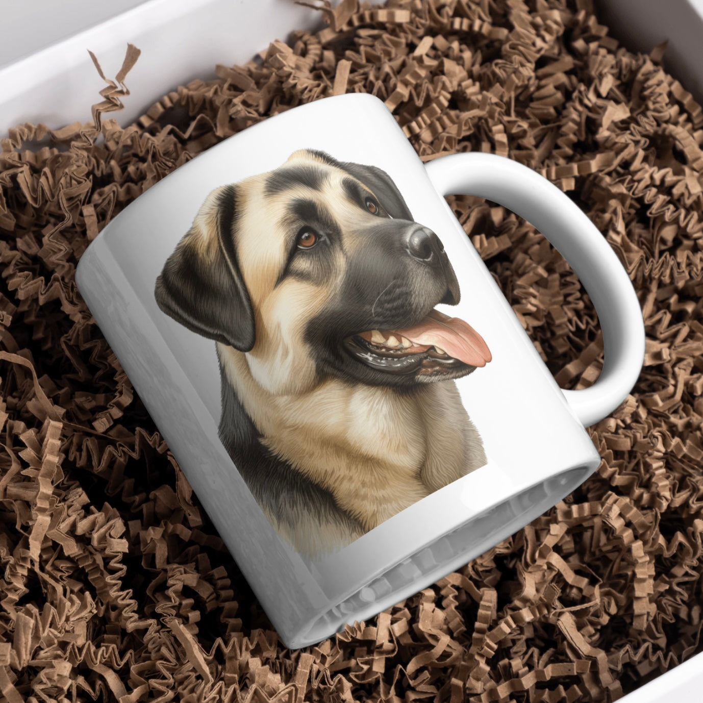 Anatolian Shepherd 11oz White Mug, Perfect Gift Idea As It Comes Boxed.
