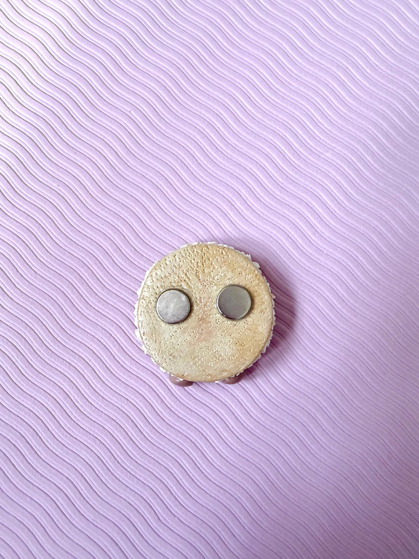 Jam And Cream Biscuit Fridge Magnet