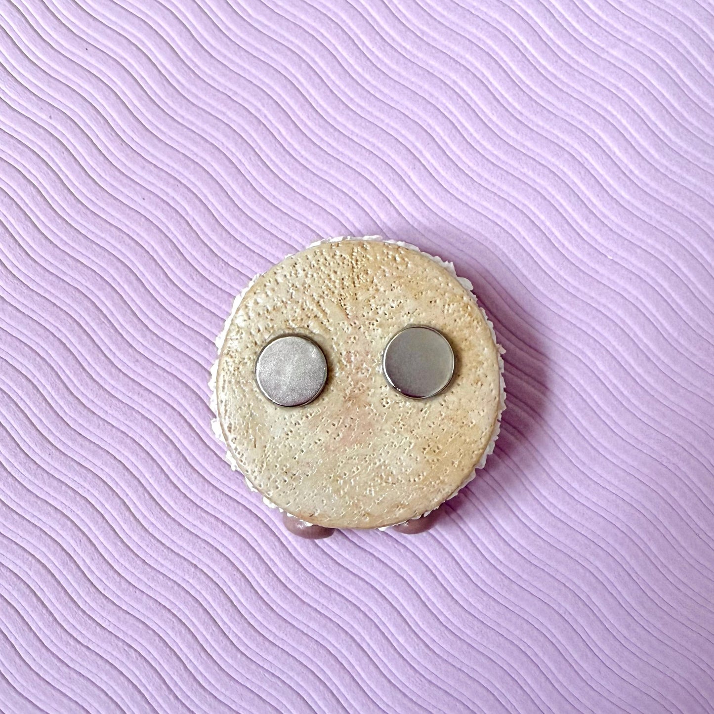 Jam And Cream Biscuit Fridge Magnet