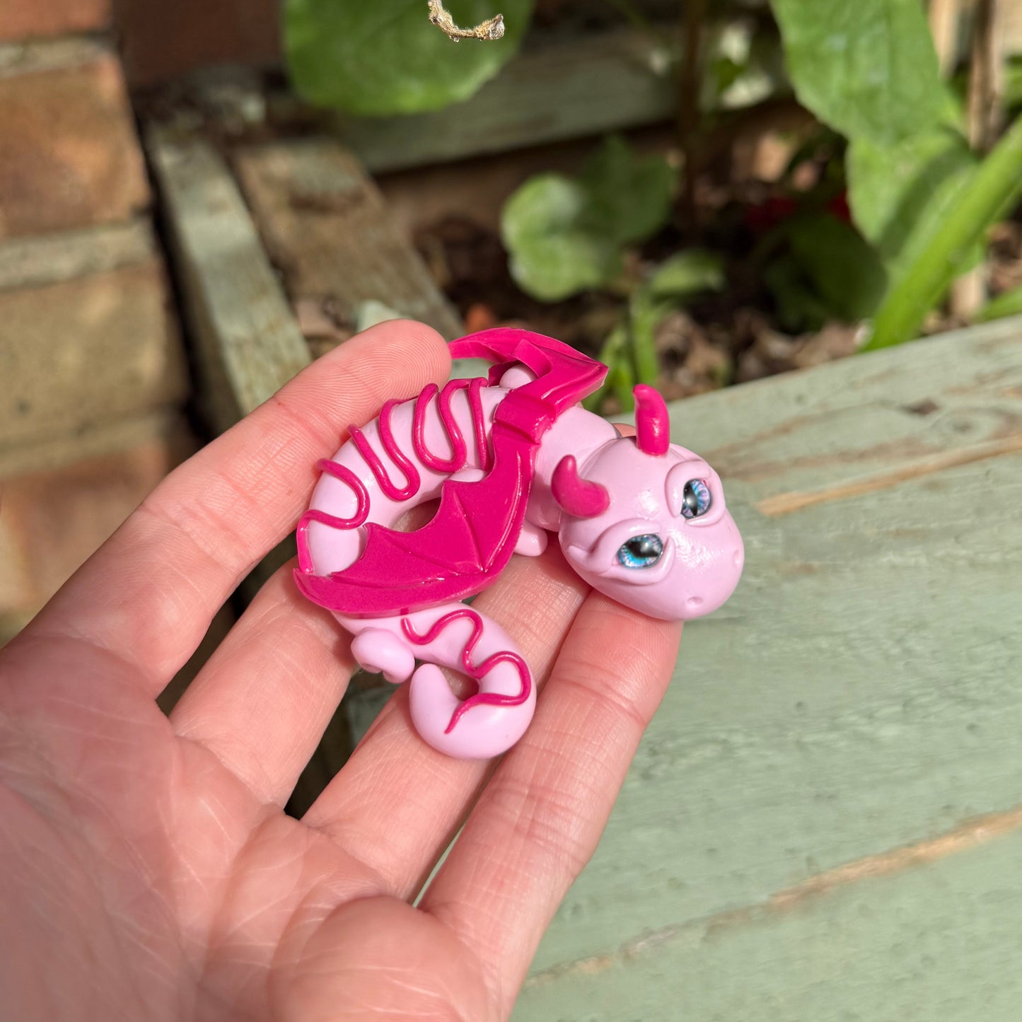 Pink Whimsy Dragon