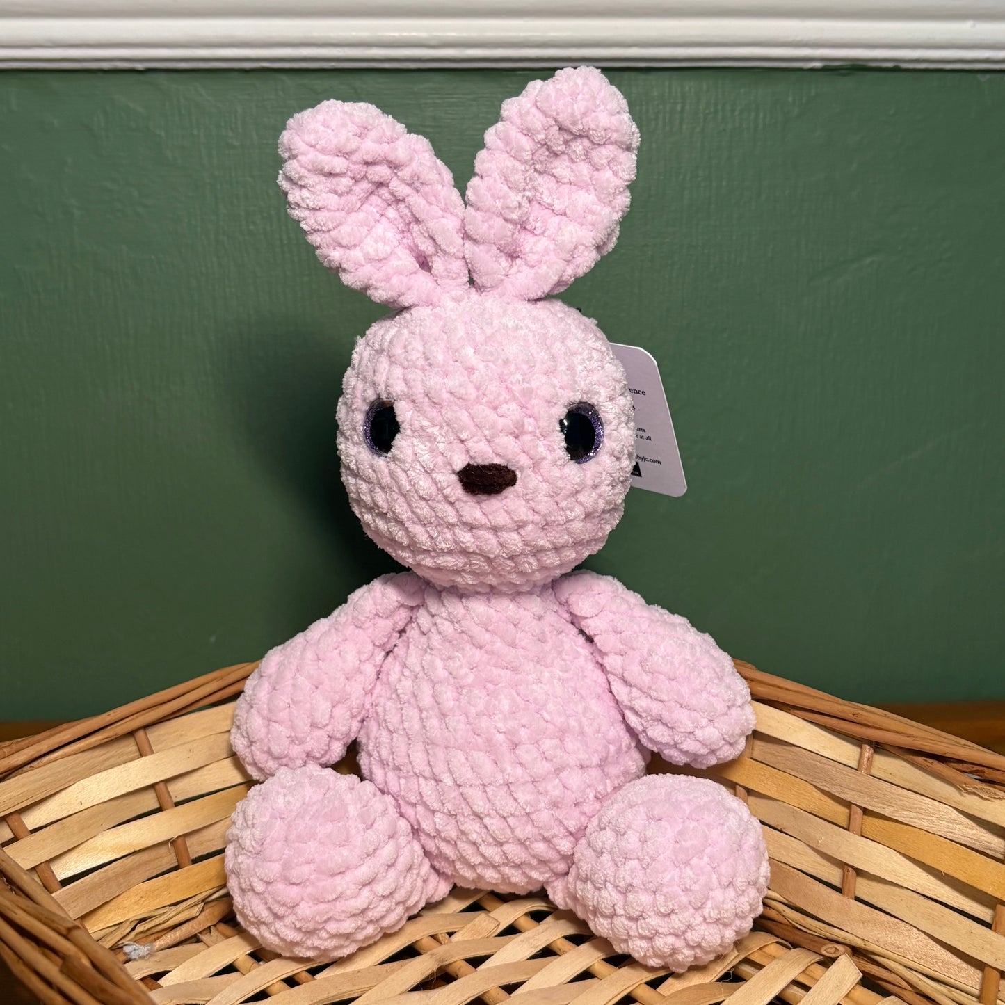 Crochet Chenille Bunny