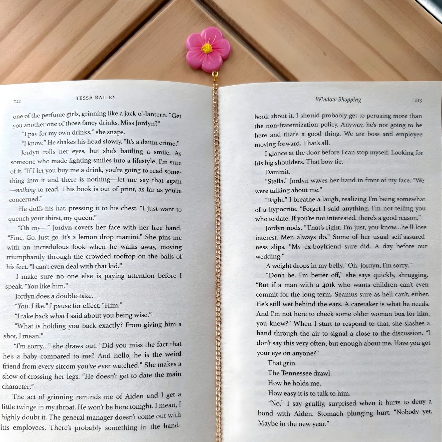 Bumble Bee Polymer Clay Chain Bookmark