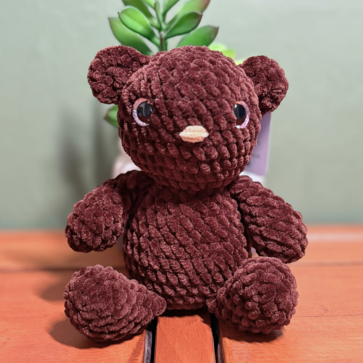Crochet Chenille Bear