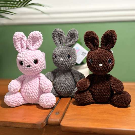 Crochet Chenille Bunny