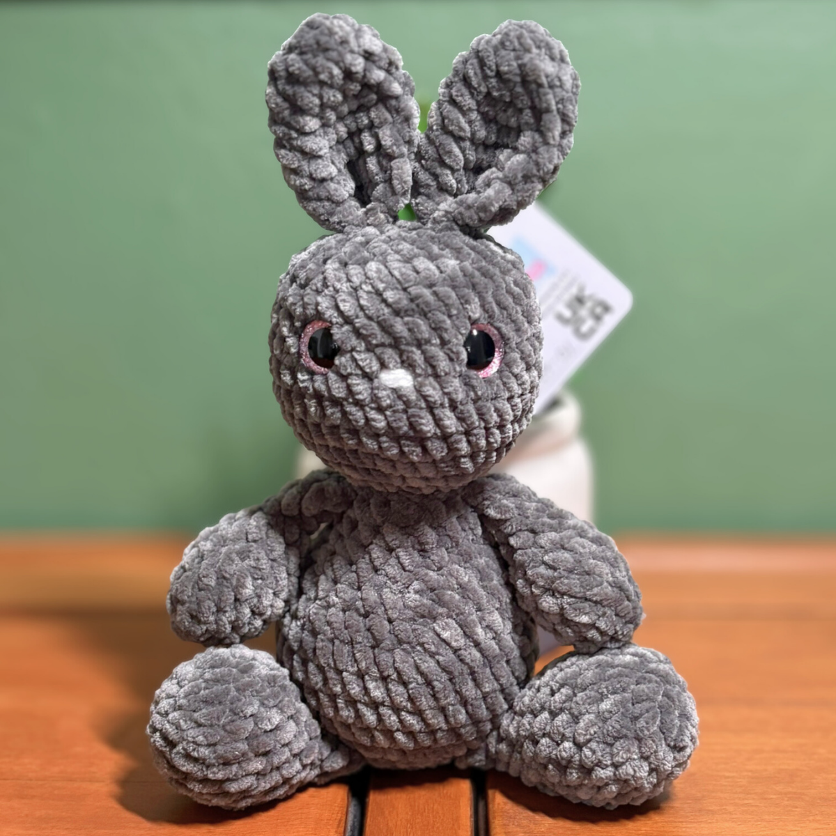 Crochet Chenille Bunny