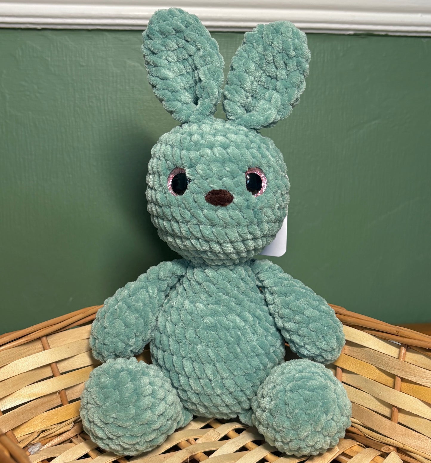 Crochet Chenille Bunny