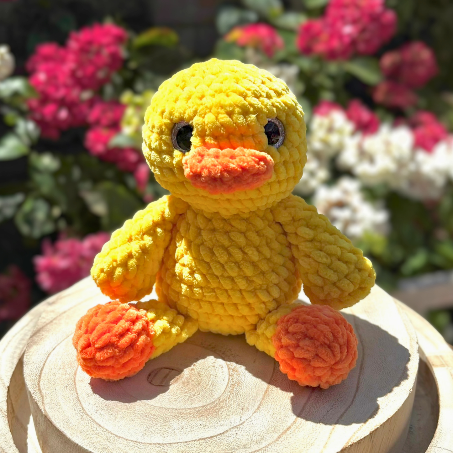 Crochet Chenille Duck