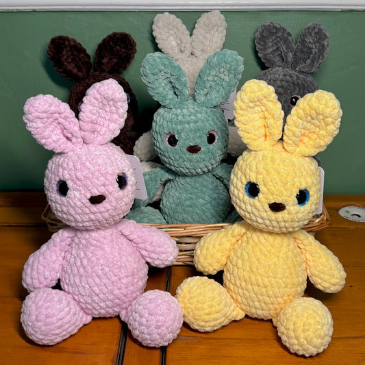 Crochet Chenille Bunny