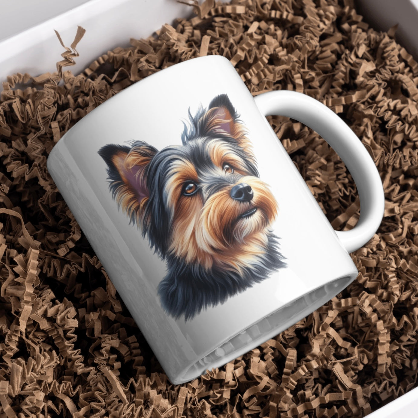 Australian Terrier Dog 11oz White Mug, Perfect Gift Idea As It Comes Boxed.