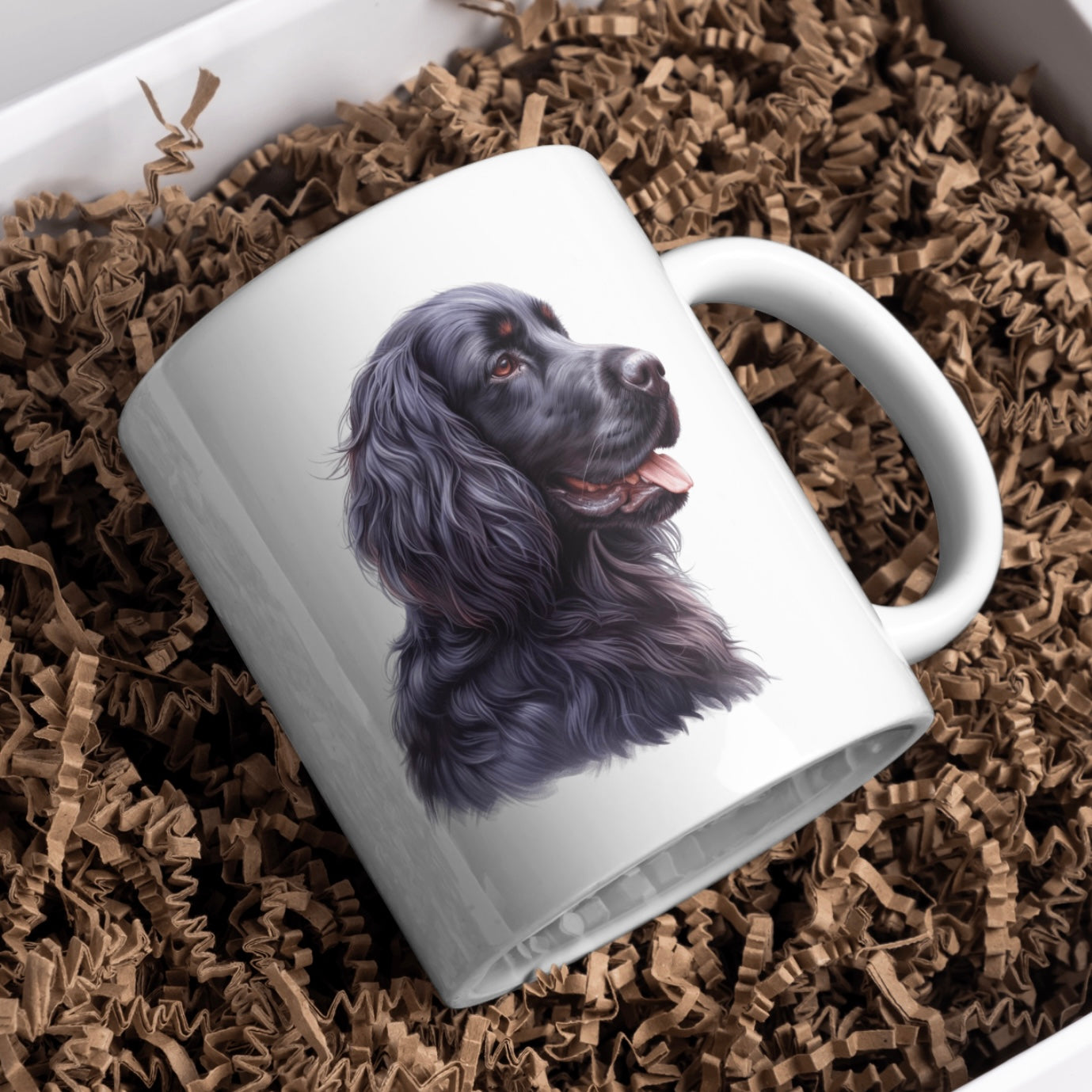 Gordon Setter Dog 11oz White Mug, Perfect Gift Idea As It Comes Boxed.