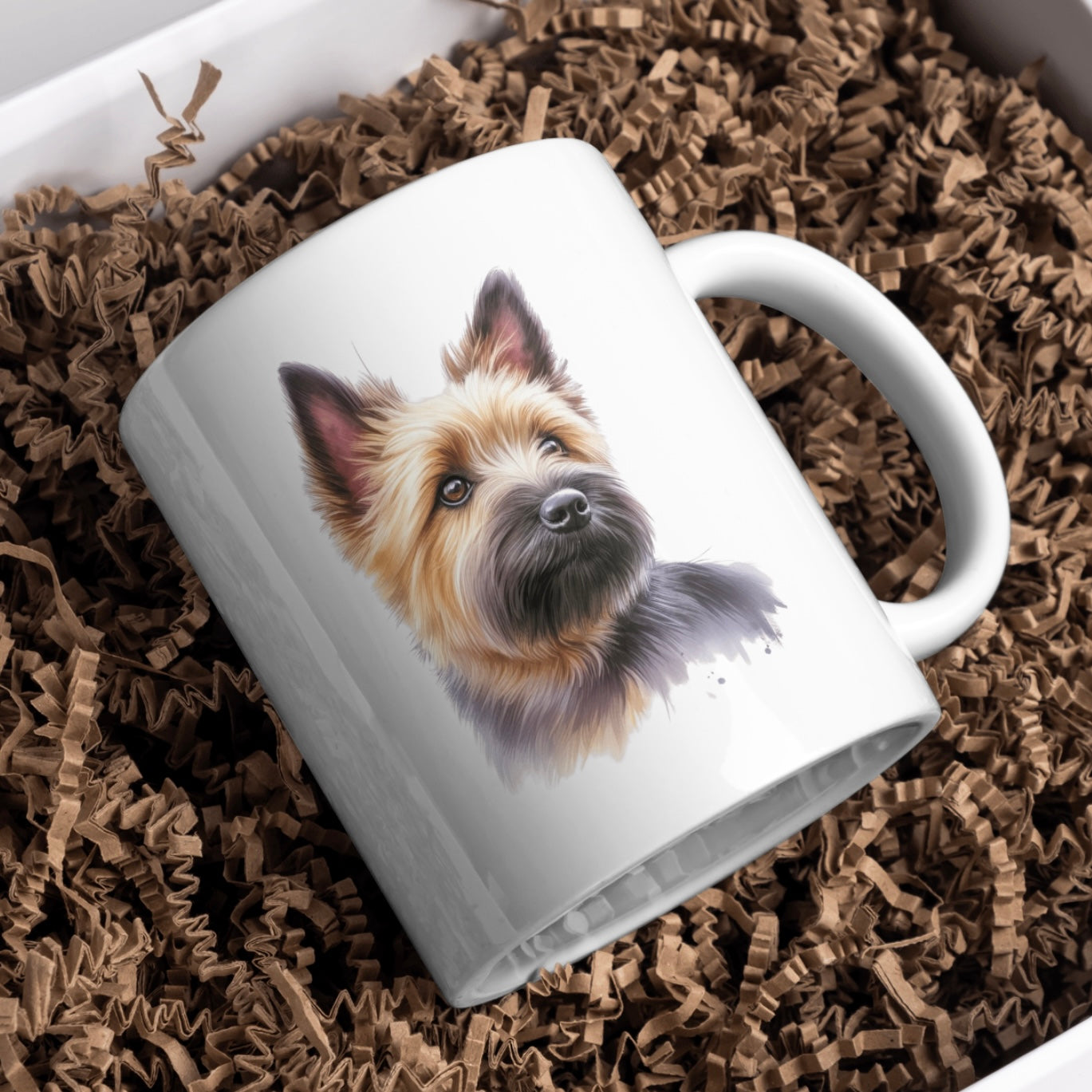 Norwich Terrier Dog 11oz White Mug, Perfect Gift Idea As It Comes Boxed.