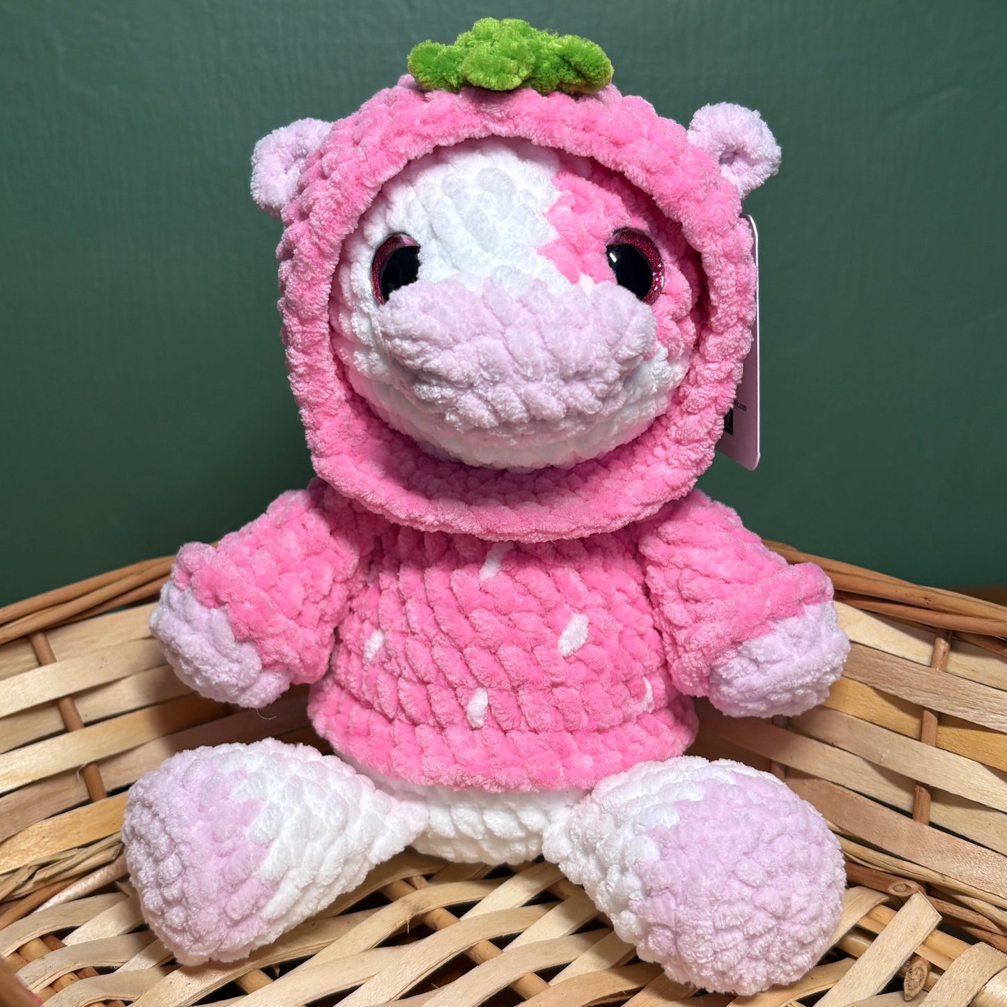 Crochet Hoody Cow