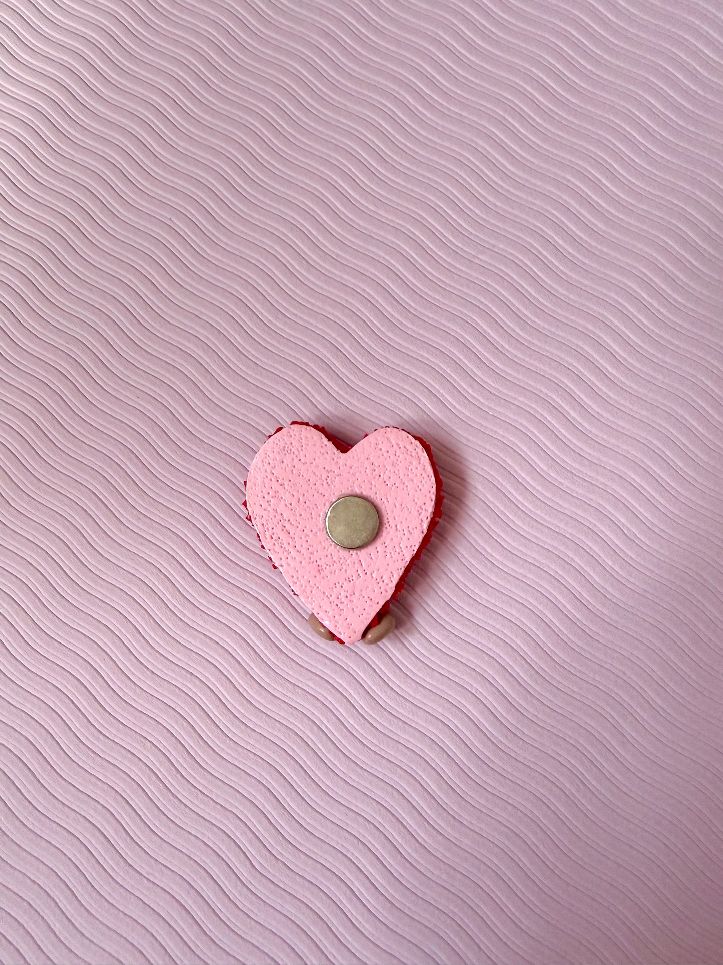 Love Heart Biscuit Fridge Magnet