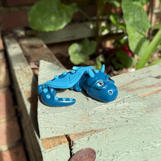 Blue Whimsy Dragon