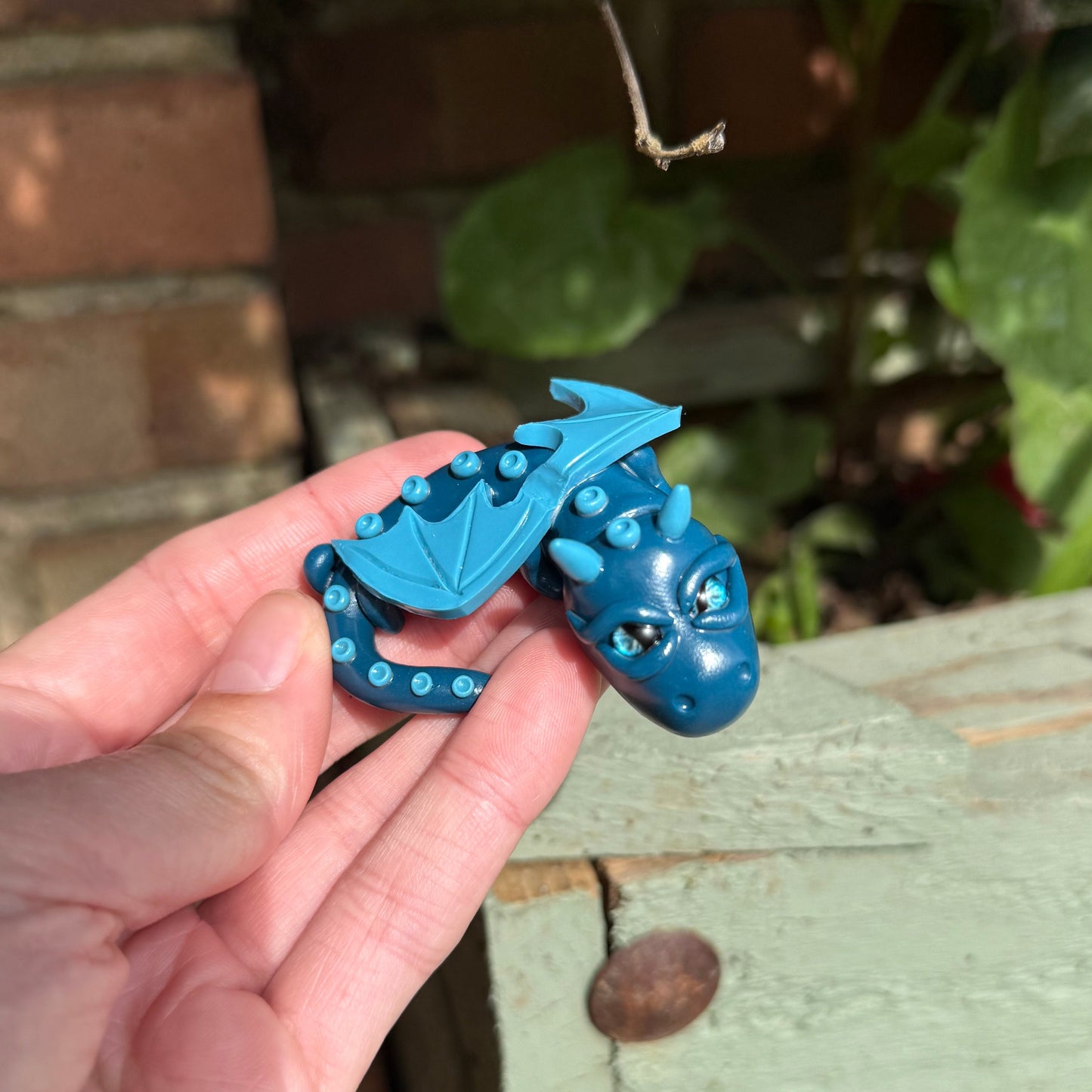 Blue Whimsy Dragon